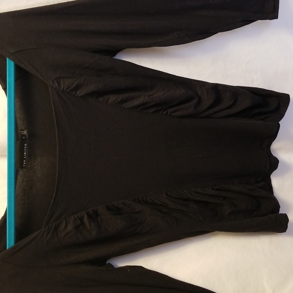 The Limited Black 3/4 Sleeve Off the Shoulder Top - Picture 5 of 7
